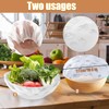 Set of 2 Linen Bread Bags with TPU Inner Lining