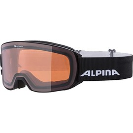 Alpina Nakiska Q Ski Goggles, Matte Black, One Size
