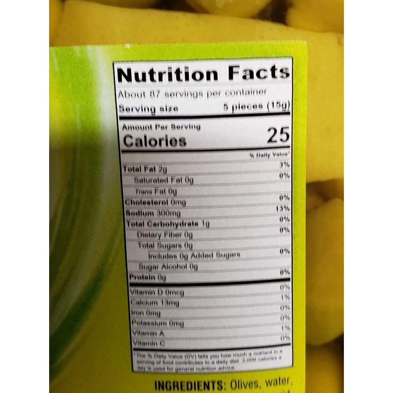 Royal Valley Turkish Style Cracked Green Olive 4.4lb