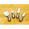 Cilio Piave Brushed Stainless Steel Cheese Knife in Wooden Box,