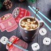 Fuyoooo 6 Sets Christmas Notepad with Marshmallow Pencils and HOT