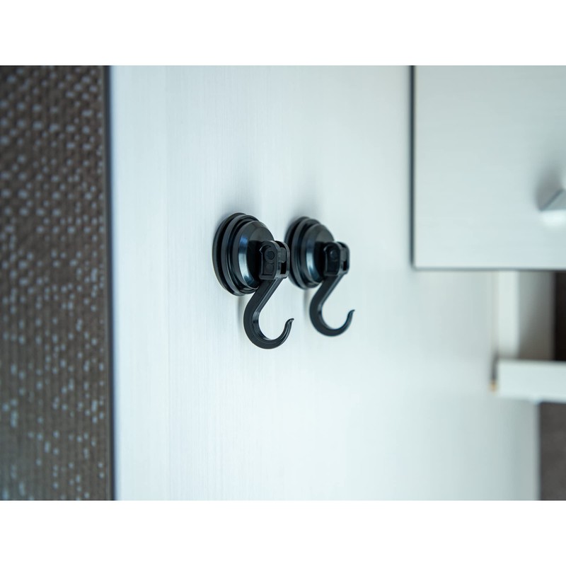 Cartrend Caravan 10218 Suction Cup Hooks 6 kg for Camping,