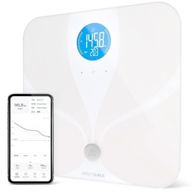 Greater 그레이터 굿즈 WiFi 프리미엄 스마트 스케일 측정 및 추적 체중, 체질량지수, 근육량, 수분량, 골밀도 체지방 [Scale w/ Dark Pink Cover] Greater Goods WiFi Premium Smart Scale for Measuring and Tracking Weight, Body Mass Index, Muscle Mass, Water Content, Bone Density, Body Fat [Scale w/ Dark