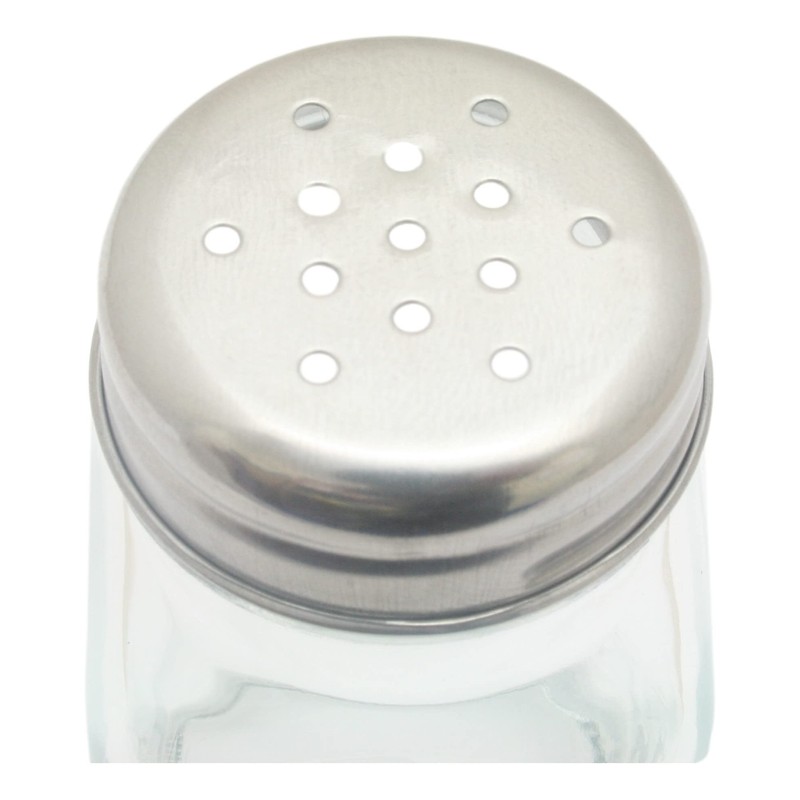 Celtic Cross Salt and Pepper Glass Shakers Screw Top Cutlery