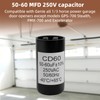 X-18004-b Capacitor Compatible with Genie 18004B Garage Door Opener Motor,