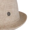 LIERYS Uni Structure Pork Pie Linen Hat - Plain Hat