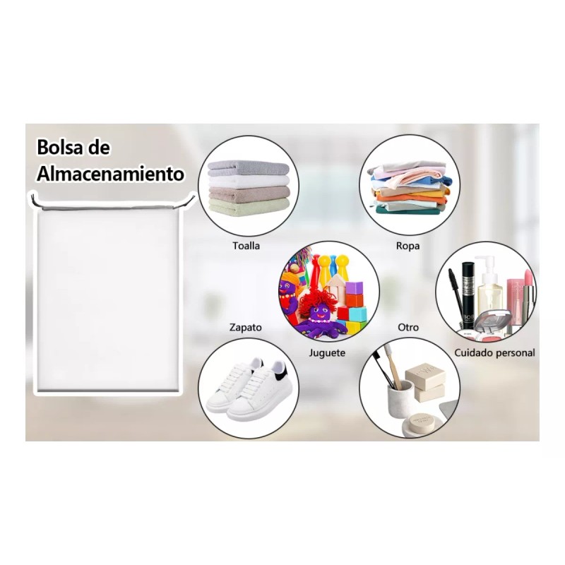 Baixi Bolsas De Viaje Impermeables Para Zapatos, 25 Piezas
