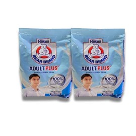 Bear Brand Adult Plus Powdered Milk Drink 300g (2 packs), 10.5 Ounce (Pack of 1)