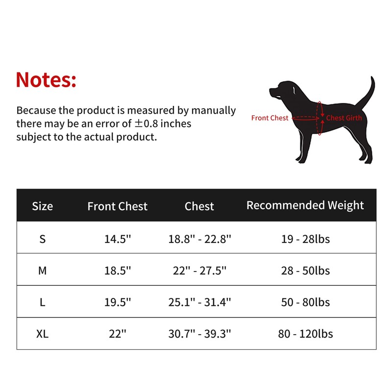 Annchwool No Pull Dog Harness with Soft Padded Handle,Reflective Strip