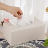BTSKY Linen Household Office Rectangular Tissue Paper Holder - Tissue