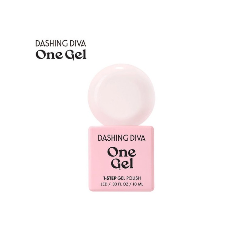 M) Dessing Diva Baby Pink Dusty Pink Gel Nails (2