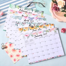 2025 Magnetic Calendar - Magnetic Calendar for Fridge 2025 from Jan. 2025 - Dec. 2025, Magnetic Monthly Calendar, 8" × 10", Tear-off Pad, Blocks with Julian Dates, Magnetic Fridge Calendar for Life