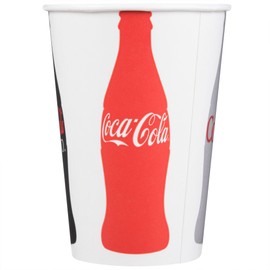 RNP16C-44045 Coke 16-18 oz. Poly Paper Cold Cup - 1000/Case By TableTop King