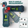 Magnetic Stud Finder with Laser Level,Hands-Free Marking Stud Finder Wall
