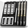 Four Candies 3 Piece Metal Mechanical Pencil Set 0.5, 0.7,