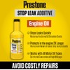 Prestone Stop Leak Additive Engine Oil 12 oz bottle