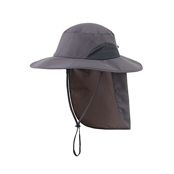 Home Prefer Mens UPF50+ Sun Hat Large Brim Fishing Hat