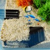 Aquarium Undergravel Fish Tunnel Hide Cave Corner Tank Decorations Tunnel