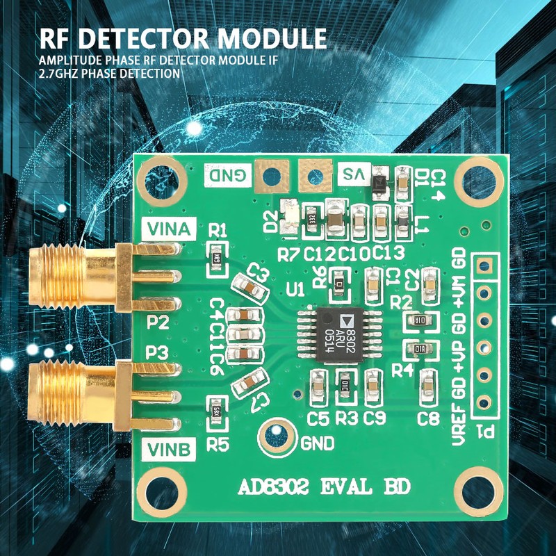 AD8302 LF-2.7G RF/IF Phase Detection Impedance Analysis Module
