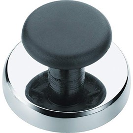 TRUSCO TMFT-33N Strong Magnet Hook, Knob Type, 6.6 lbs (3 kg), Silver, 1.3 inches (33 mm)
