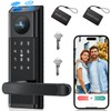 Video Smart Lock with Camera & Doorbell, 5-in-1 Keyless Entry