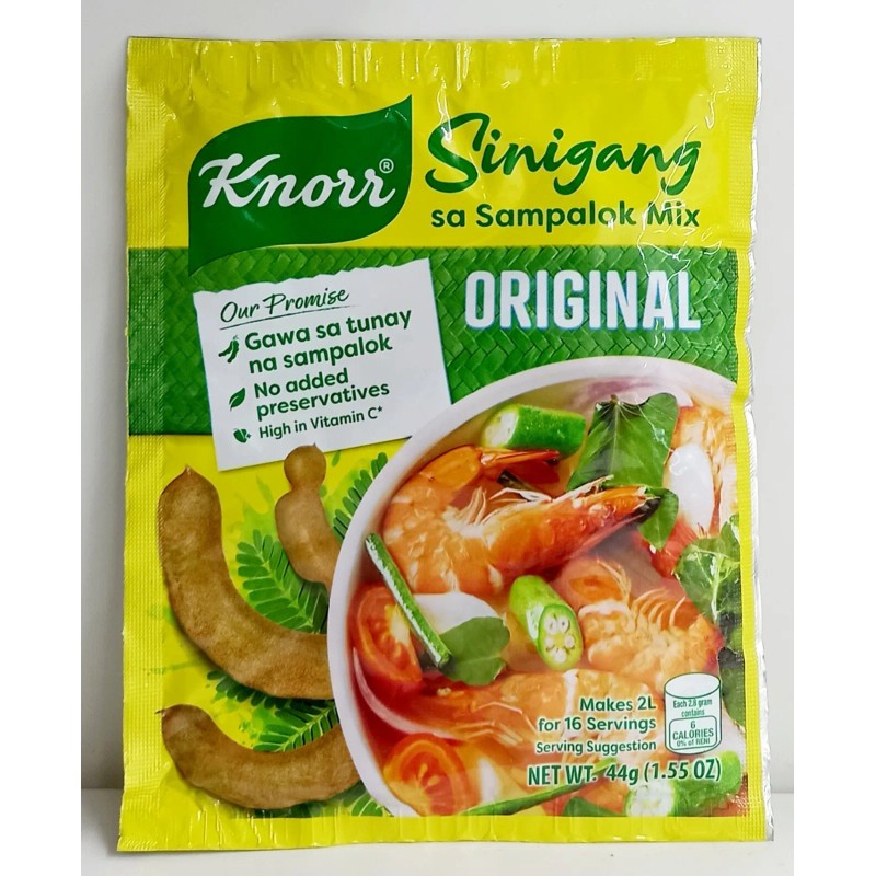 Knorr Sinigang sa Sampalok Mix Original (6 Packs x 44g)