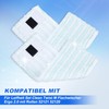 Set of 4 for streak-free floor cleaning, perfect fit