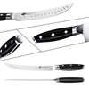 TUO Butcher Knife - 8 inch Scimitar Breaking Knife -