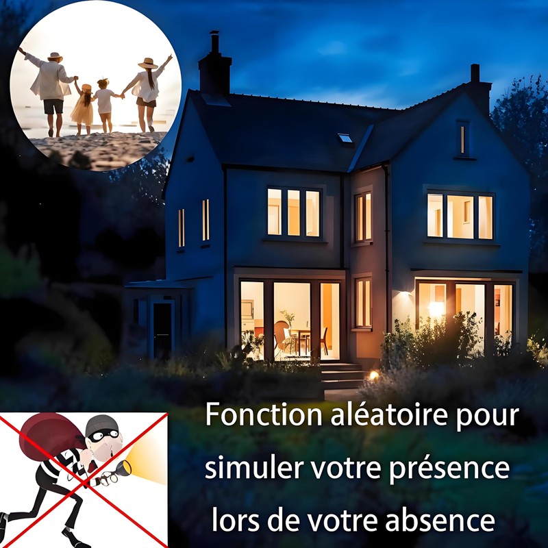 KHIYQILO 18 Programmes Digital Socket Timer Energy Saving Programmable Countdown