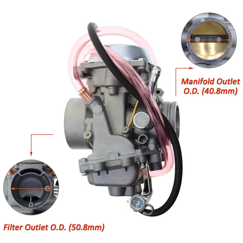 Motorcarb Carburetor & Throttle Cable, for Arctic Cat 400 (98-01)