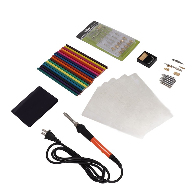 83 PCS Soldering Iron Set 60W Rapid Heating Adjustable Temperature