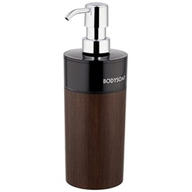 So – Q Style Made in Japan Dispenser Woody (uddei) Circle rimu-bu Cover Large Body Soap