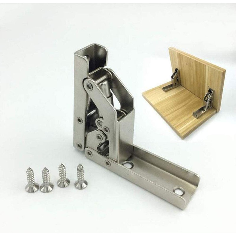 KAFENDA Pack of 2 90 Degree Cabinet Door Hinges, Folding