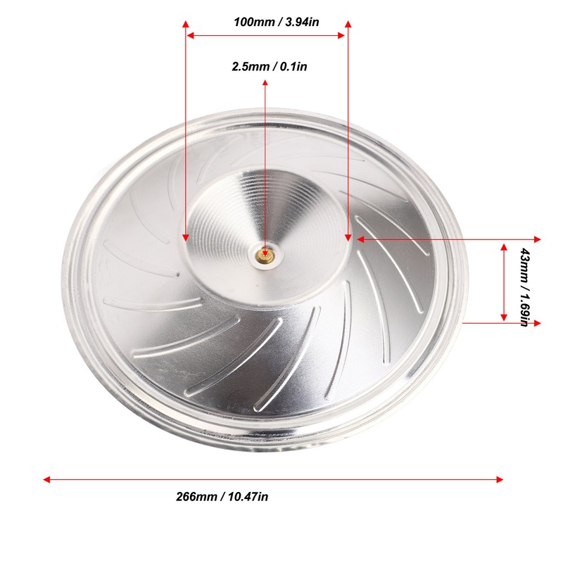 Resonator Cone Aluminum Protective Professional Guitar Resonator Cone Replacement