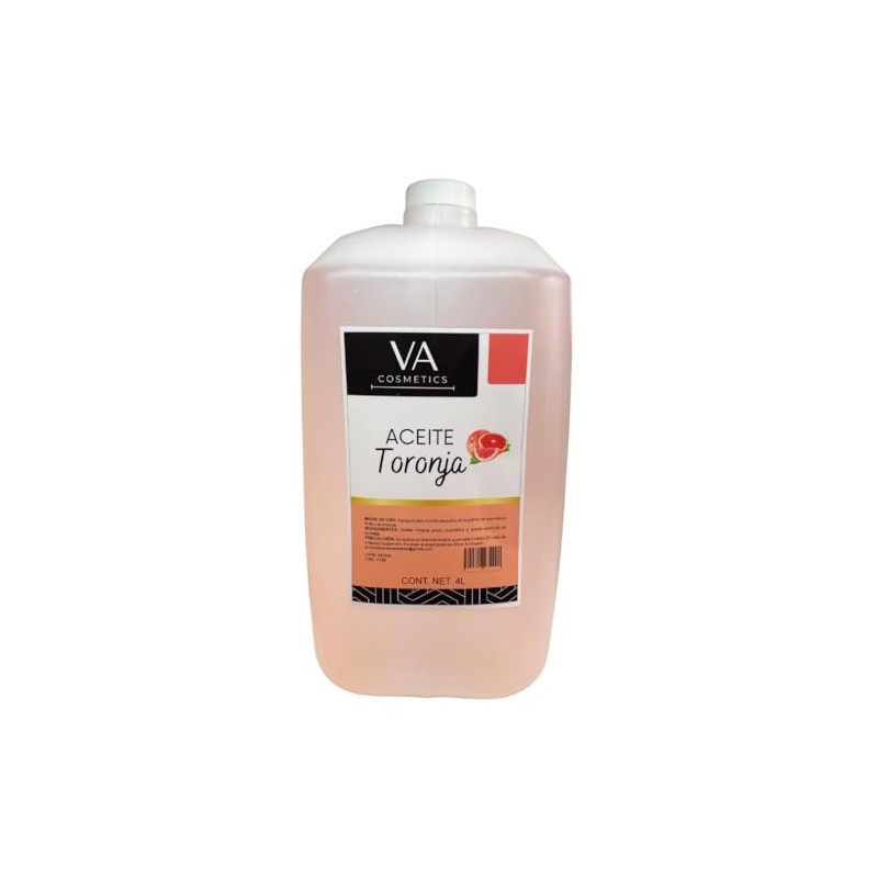 Aceite Masajes Toronja Corporal Spa Profesional 4 Litros VA