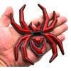 2Pcs Custom Spider Emblems Left Right Car Badge for Universal