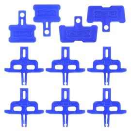 10 Pieces Bicycle Brake Pad Spacer, Hydraulic Disc Brake Pad Spreader Instert Tool, 3 Styles Brake Bleed Blocks for Shimano, AVID SRAM, MTB, Mountain, Road Bike
