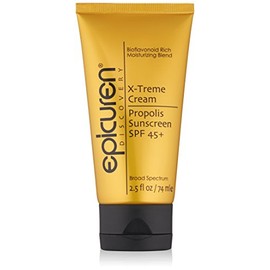 epicuren DISCOVERY X-treme Cream Propolis Sunscreen SPF 45+, Yellow, 2.5 Fl Oz