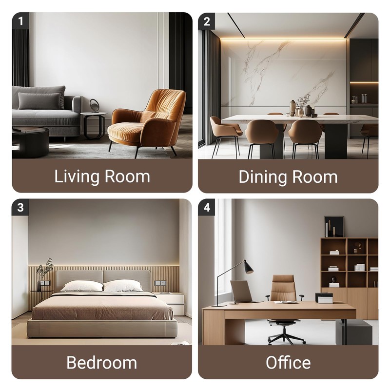 Wall Clocks for Living Room Decor, Large Wall Clocks Decorative
