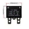 JIARUIXIN 2Pcs 13A 125/250Vac 50Vdc Automatic Reset Relay Fuse Therma