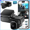 SUIOPPYUW Drive LTE Dash Cam with 24-Hour Parking Monitoring Supporting