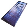 2PCS 3D Door Sticker Self Adhesive Scratch Resistant Waterproof 38.5x200cm