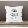 MoonWorks® Cushion Cover "Deine Fürzen stinken Aber ich Liebe Dich"