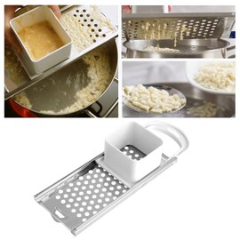 Premium Grade Stainless Steel Spaetzle Maker with Comfort Grip Handle Traditional German Egg Noodle Maker