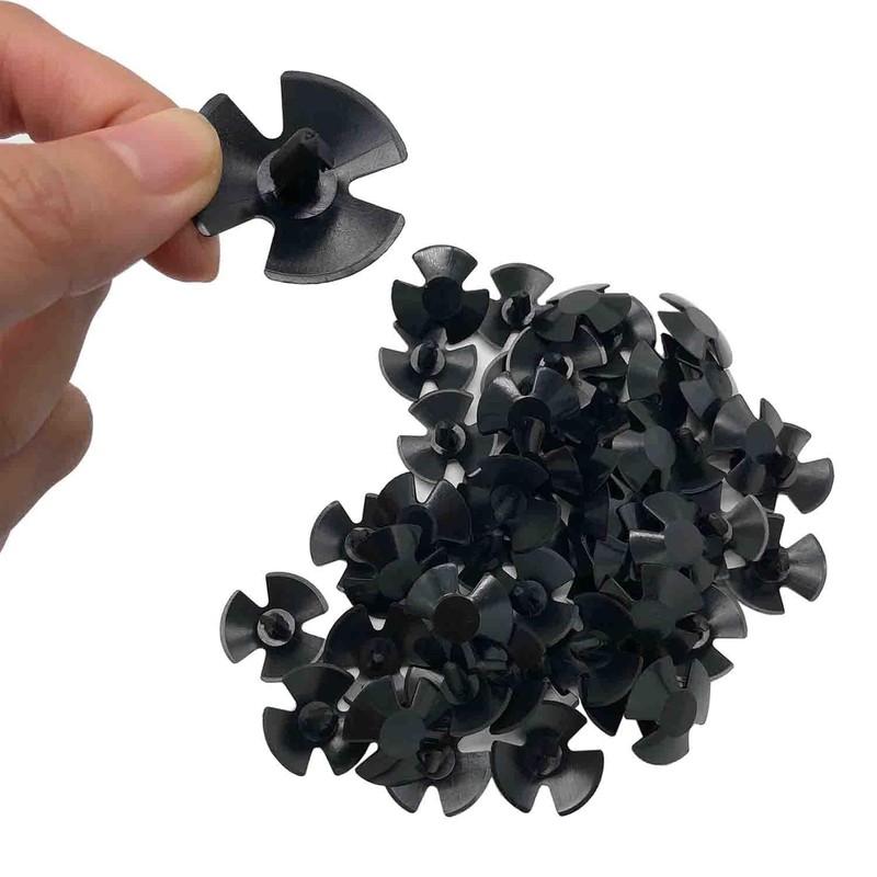50pcs Hood Insulation Retainer Clips with 1pc Fastener Remover -