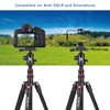 BONFOTO B690A Camera Tripod for Travel,Lightweight Aluminum Portable DSLR Tripod