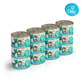 Weruva B.F.F. Play - Best Feline Friend Paté Lovers, Aw Yeah!, Turkey & Tuna Tweet Me! with Turkey & Tuna, 2.8oz Can (Pack of 12)