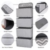 MaoXinTek Over Door Hanging Storage Organizer 4 Pocket Wall Mount