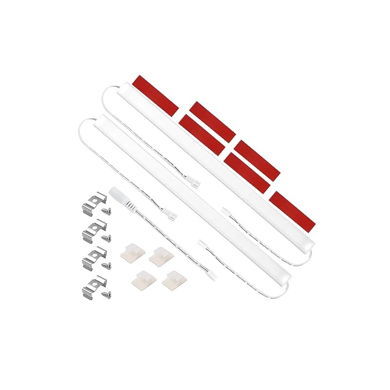 Litever Extra Add-on LED Light Strip Bars 12VDC with Mounting