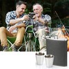 Hip Flask Stainless Steel 8 oz / 240 ml Gift